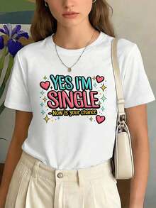 Women T-Shirts - White - View 1
