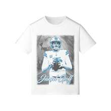 Jared Goff Graphic T-Shirt - 白色 - 查看 1