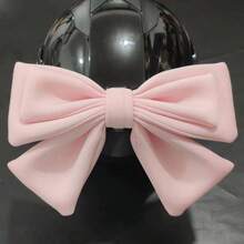AD 1pc Multi-Color Double-Layer Bow Quick Release Base Helmet Decoration, Suitable For Motorcycle, Bike, Electric Vehicle, Car Helmet And Body Decoration - A - View 7