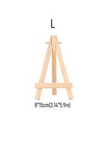1/3 pezzi Mini cavalletto da esposizione in legno, cavalletto in legno supporto per numeri di tavolo per matrimoni, supporto per esposizione foto, forniture per artigianato e artisti, decorazione per la casa, cavalletto a treppiede per esposizione, supporto per cartellini da tavolo per matrimoni, supporto per esposizione dipinti, mini cavalletto, supporto multifunzionale per esposizione dipinti - Colore del legno - Visualizzare 15