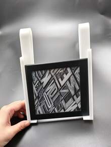 Bộ 2 giá đỡ điện thoại/máy tính bảng gắn trên tấm che nắng ô tô đa năng, kiểu kẹp tiện dụng, chắc chắn và ổn định, phù hợp với mọi điện thoại thông minh và máy tính bảng, không cần dụng cụ. - Căn cứ - Xem 5