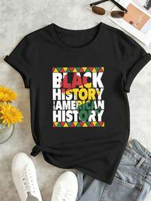 Women T-Shirts - Black - View 2