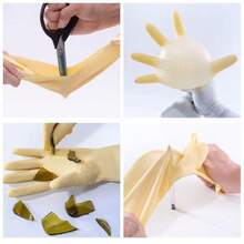 Comprehensive Protection Cleaning Gloves, Waterproof, Oil-Proof, Non-Irritating, Reusable For Coffee Maker, Kitchen, Car Washing, Gardening - View 6