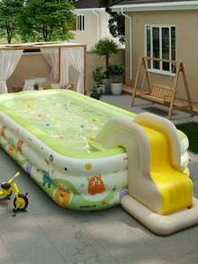 Piscina inflable grande para adultos - Durable PVC, perfecta para fiestas al aire libre y entretenimiento acuático - Monstruo - Ver 6
