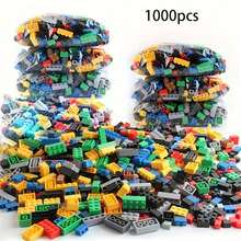 500/1000 Pcs Creative Building Block Set - Classic City Building Blocks Toy - Educational Puzzle DIY Assembly Toy, Easter/Christmas/Halloween Gift - Multicolor - View 2