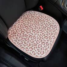 1件裝粉色豹紋汽車座椅墊，女性適用，豹紋汽車座椅套，防滑透氣材質，頂級舒適汽車座椅墊，適合夏季、冬季及全年使用，通用於所有車型 - 坐墊 - 查看 9