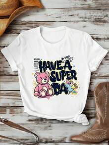 Women T-Shirts - White - View 1