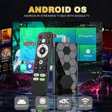 Đầu thu truyền hình thông minh S905L3 được nâng cấp, trang bị hệ điều hành Android 14, bộ xử lý lõi tứ, hỗ trợ giải mã video 4K, WiFi băng tần kép (2.4/5.0GHz), tích hợp chức năng Fire TV Stick. - màu đen - Xem 1