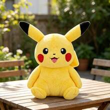 Miniso Pokémon Pikachu/Rowlet/Charmander/Piplup Cheerful Doll,Embroidery Details & Smooth Edges, Lightweight & Portable, Great For Daily Companion, Travel & Surprise Gift Giving(1 PC) - Multicolor - View 2