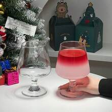 优质加厚鸡尾酒杯，高脚杯，加厚设计，葡萄酒杯，威士忌酒杯，品酒杯，适用于波本威士忌、苏格兰威士忌，居家、酒吧、派对、婚礼等场合，是白兰地爱好者和男士的理想礼物。 - 無色 - 查看 3
