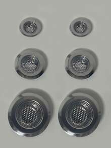 6pcs 3pcs 1pc Filter Wastafel Multifungsi Stainless Steel, Anti Sumbat dan Anti Karat, Mudah Dipasang di Dapur dan Kamar Mandi, Dekorasi Rumah, Dekorasi Kamar Mandi, Dekorasi Musim Gugur, Kembali ke Sekolah - Perak - View 9