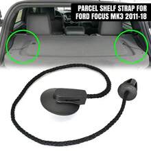 2PCS Parcel Shelf Tray Cover String Strap Rope & Clips For  FOCUS MK3 2011-18 - Trunk Lanyard Clip - View 1