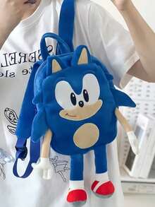 Fashionable & Popular Casual Travel Backpack, Cartoon Design, Large Capacity, Gift For Friends - Multicolor - View 1