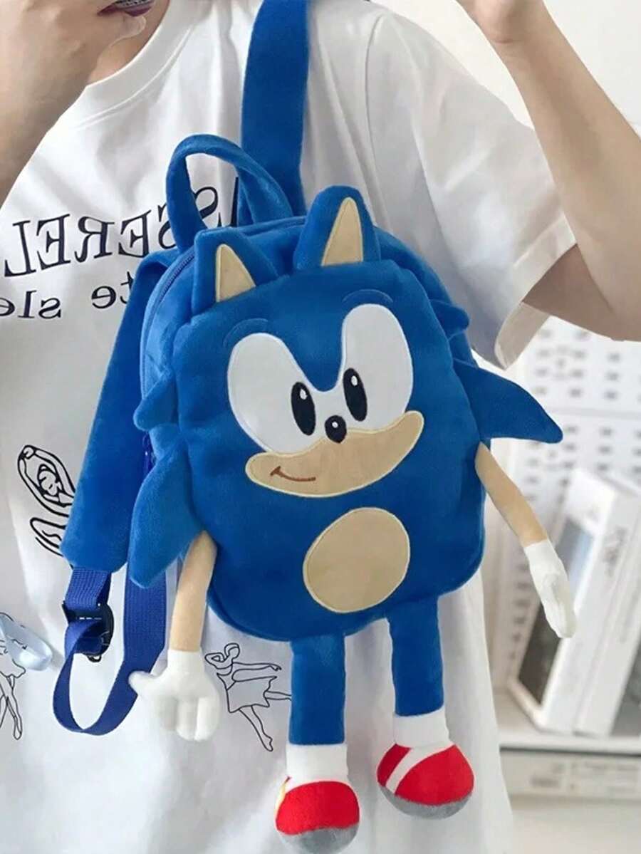 Fashionable & Popular Casual Travel Backpack, Cartoon Design, Large Capacity, Gift For Friends - Multicolor - View 1