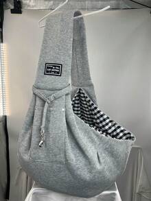 Sac à dos de transport pour animaux de compagnie respirant avec sangle large ergonomique - Un sac à bandoulière unisexe à la mode convenant pour le transport de petits chiens et chats. Cet accessoire pour animaux de compagnie portable est parfait pour les voyages, les promenades, la randonnée et les activités extérieures. Fabriqué dans un matériau en canevas attrayant, c'est un choix de cadeau idéal et un équipement de voyage indispensable pour les vacances et les aventures en plein air. - Multicolore - Voir 16