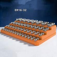 1 Hộp đựng đầu kẹp RE16 RE32 bằng đồng, hộp sắp xếp đầu kẹp, giá đỡ dụng cụ CNC. - A - Xem 8