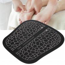 EMS Intelligent Foot Massage Pad Muscle Pain Fatigue Relief Foot Massager (Battery Type) - Negro - Ver 2