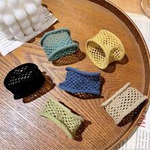Bộ 6 chiếc dụng cụ siết cổ tay áo có thể điều chỉnh, thiết kế liền mạch trung tính, phù hợp với áo sơ mi, Hanfu, dụng cụ siết thun tái sử dụng. - A - Xem 7