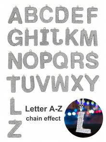 Crystal Diamond Rearview Mirror Hanging Ornament - Letter A-Z Sparkling Pendant, Cute Lucky Charm, Fashionable Car Interior Decor, Suitable For Women - Style a - View 10