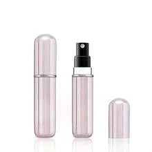 4pcs 0.17oz Portable Perfume Spray Bottles - Leak-Proof Aluminum Atomizer, Travel Essential |   Easy To Refill, Suitable For Perfume, Essential Oils, Cologne And Other Liquids, Travel Accessories, Beach Vacation, Summer Holiday, School Supplies, Back To School - 多色 2 - 查看 2