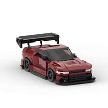 Set de Bloques de Construcciónécnica Superdeportivo Rojo 377 Piezas, Modelo Realista de Coche Deportivo, Juguete Educativo para Niños, para Coleccionismo y Decoración de Coches Urbanos - 377PCS PDF - Ver 2