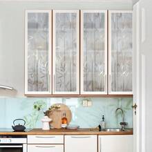 Window Privacy Film Frosted Bamboo Pattern, Removable UV Blocking Stained Glass Decals Covering Decorative Window Cling For Home - 1PC - View 8