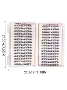 240 buah bulu mata palsu C-Curl berperekat, dapat digunakan kembali, tampak alami untuk sehari-hari & acara khusus, cocok untuk pemula DIY, tidak berbahaya dan mudah diaplikasikan, tahan lama dan nyaman untuk pesta, fotografi, panggung, bulu mata palsu bertekstur lembut. - C - View 8