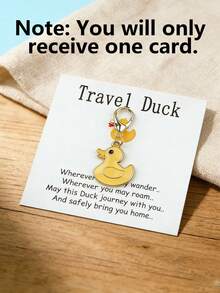 10 piezas de figuritas adorables de patitos amarillos con tarjetas inspiradoras, reconfortantes o motivacionales, regalo perfecto para amigos y estudiantes que aman las cosas adorables, adecuado para el Día de la Madre, el Día del Padre, recuerdos de graduación, viajes, fiestas y talla grande regalos para la madre, el padre, la graduación y el maestro - Amarillo - Ver 21