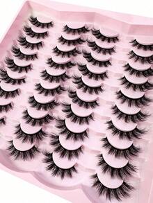 Selectable Natural False Eyelashes Fluffy Soft Dramatic 3D Mink Lashes Long Wispy Eyelash Cilia,Messy,Multi-Layered Eyelashes Short Thick Fake Eyelash Extension Bulk False Eyelashes Makeup Products Wedding Party & Club Daily Work Meeting Natural Fake Lashes Comfortable To Wear Strip Lashes,Lashes,Eyelashes,Fake Lashes - Lông mi tự nhiên - Xem 3