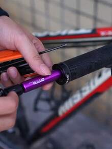 Kit de Reparación de Neumáticos Sin Cámara para Bicicleta ZTTO, Herramienta de Reparación de Neumáticos, Tira de Goma Selladora de Pinchazos, Mini Herramienta de Mantenimiento para Bicicleta de Montaña - BSBT1G con enchufes - Ver 7