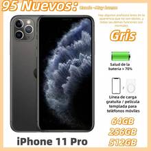 Apple （95 新）苹果 iPhone 11 Pro，灰色，双卡双待，电池健康度 70% 以上，赠送充电线或屏幕保护膜，二手 - 成色极佳 - 深空灰 - 查看 2