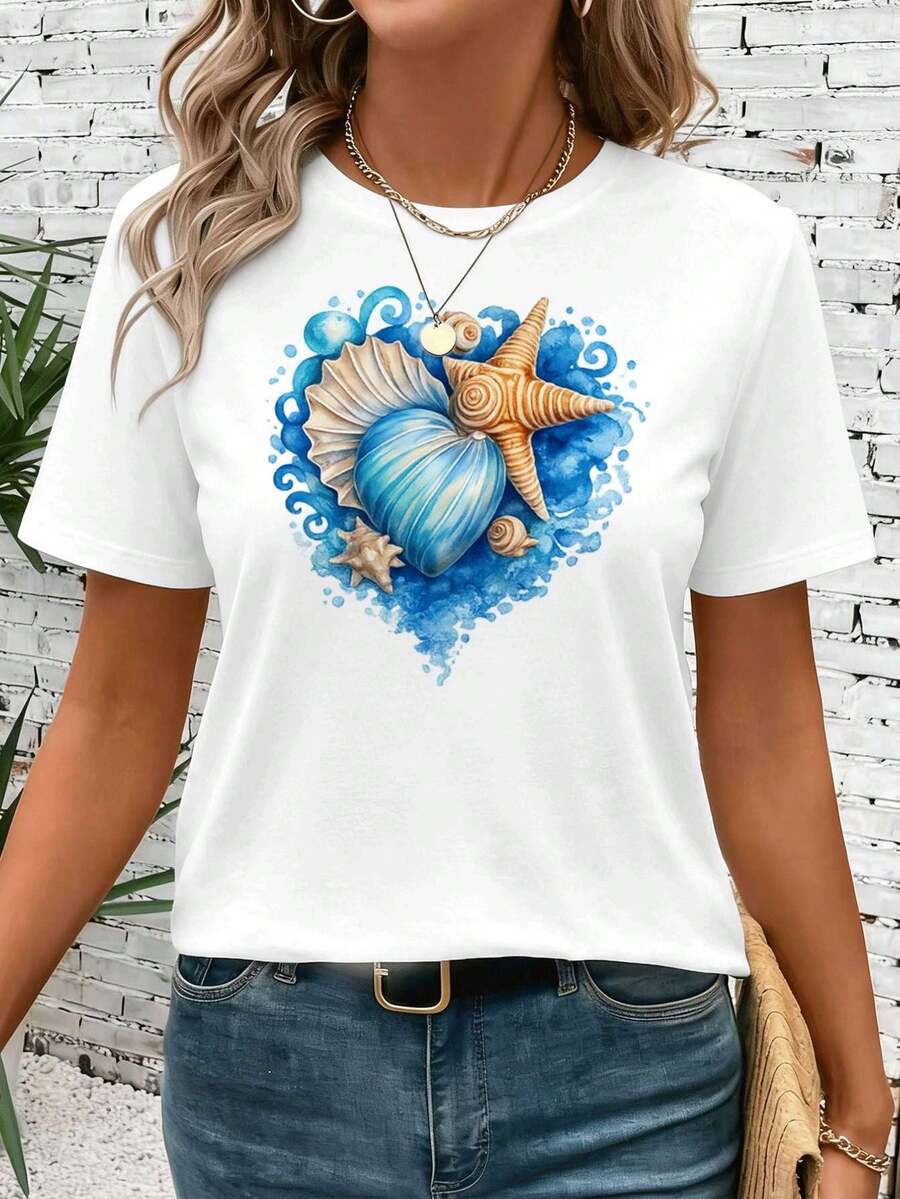 Women T-Shirts - White - View 1