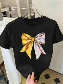 Women T-Shirts - Black - View 2