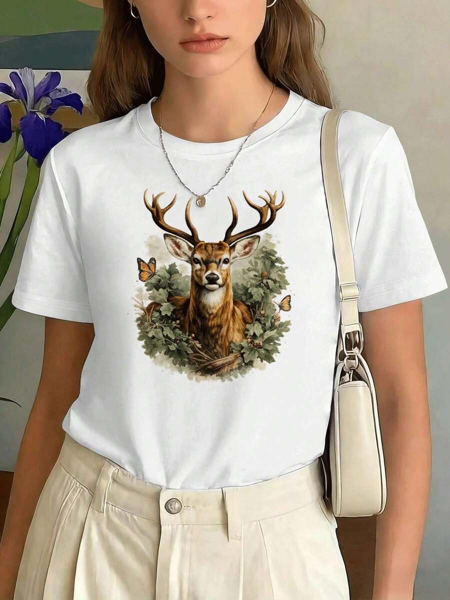 Women T-Shirts - White - View 1