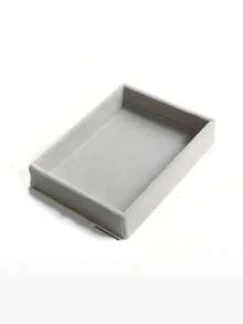 1pc Velvet Jewelry Tray For Necklace, Earrings, Bracelet, Ring, Bangle Storage - Multicolor - View 17