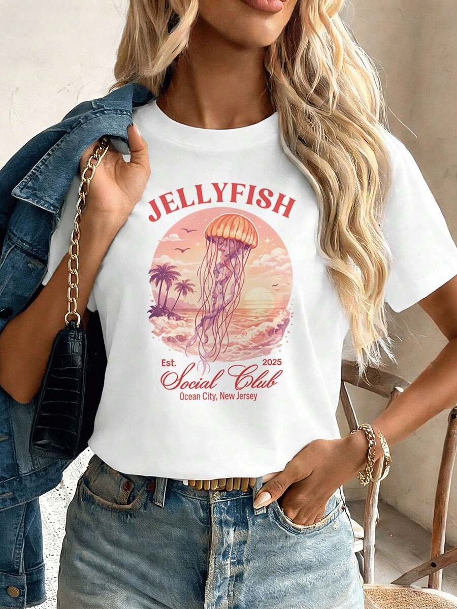 Women T-Shirts - White - View 1