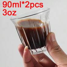 Cốc cappuccino 90/130/150/200ml, thích hợp cho sử dụng tại nhà và trong kinh doanh. - trong suốt - Xem 7