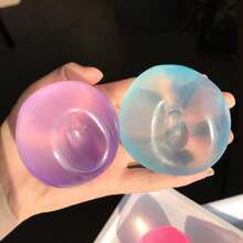 Bộ 1 quả bóng bóp giảm áp bằng dầu dừa màu xanh dương, đường kính 6cm, thích hợp trang trí nhà cửa, phòng ốc, lý tưởng làm quà tặng ngày lễ, quà tặng vui nhộn và dễ thương, quà sinh nhật, lễ Phục sinh, Halloween, Giáng sinh, quà tặng tiệc tùng, quà tặng tựu trường, quà tặng Ngày của Mẹ. - Nhiều màu - Xem 4