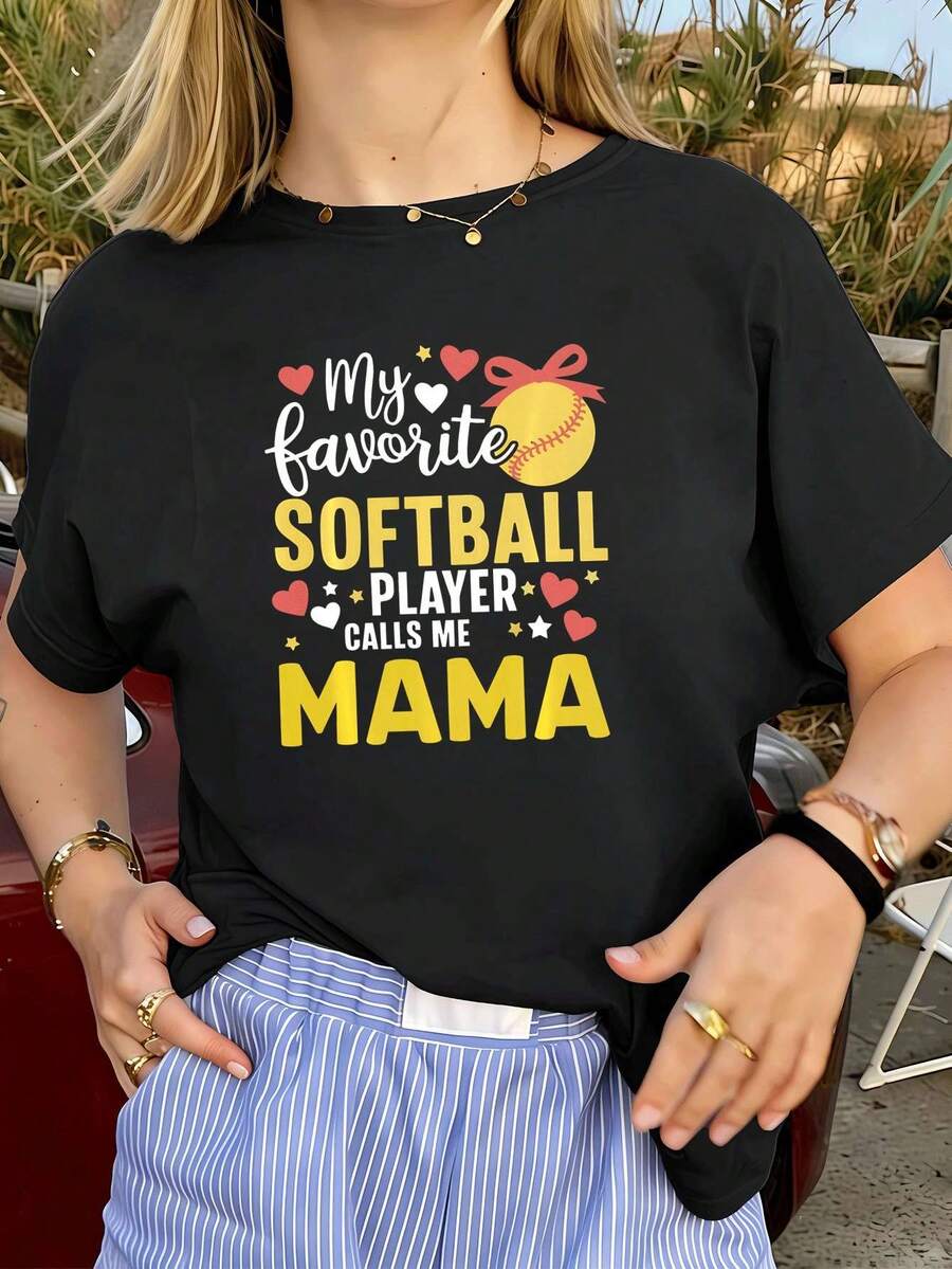 Women T-Shirts - Black - View 1