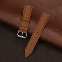 Lychee Grain PU Leather Watch Band For Women Men 16mm 18mm 20mm 22mm Durable Replacement Accessories For Wristwatch Strap - Mouldless - View 31