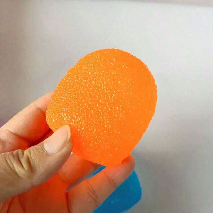 1pc/Random - Bestselling Stress Ball, Rainbow Candy Texture Cube, Slow Rebound Squeeze Candy Toy, Suitable For Teens And Adults, Super Hard Jelly-Like Squeeze Ball, Sensory Stimulation, Stress Relief, Perfect Birthday, Party, Holiday Gift! - 紫色 - 查看 1