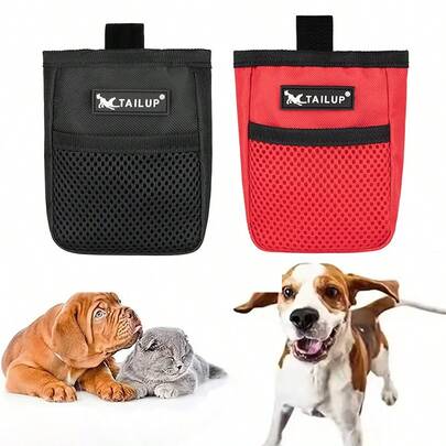 Pet Dog Treat Bag Pocket Treat Reward Waist Bag, Puppy Training Treat Waist Bag, Pet Food Pocket Waist Bag, Pet Dog Puppy Training Treat Bait Dog Treat Bag Dog Treat Bag Dog Walking Bag