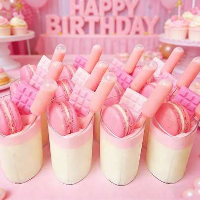 10/20 chiếc - Ly bánh mini 90ml (3oz), thích hợp đựng trái cây, kem, tráng miệng, bánh pudding, mousse, thạch, dùng trong các bữa tiệc, bánh kem mini, v.v. Có thể tái sử dụng, dùng làm ly tráng miệng, ly sữa chua parfait/khai vị, thích hợp cho các bữa tiệc, tiệc trà chiều, trang trí tráng miệng, tiệc sinh nhật, tiệc cưới và các dịp khác.