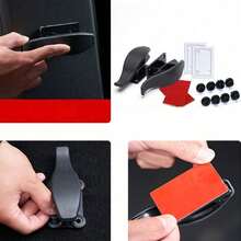 Conjunto de 2 ganchos universais para guarda-chuva para carro, ganchos para pendurar no interior do carro, ganchos para encosto de banco, suporte para porta-malas, organizadores de armazenamento para carro. - 2 - Ver 5