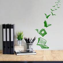 Adesivos Decorativos Autocolantes para Livros/Livros Didáticos para Quarto, Sala de Estar, Dormitório, Casa - A - Visão 5