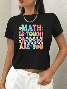Women T-Shirts - Black - View 1