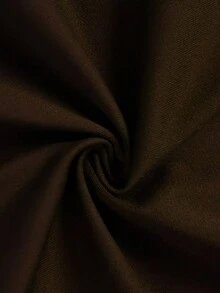 Crew Neck Sweatshirt Without Print, Winter Fashion Jacket, Unisex, Women's, Men's. - Rỉ Nâu - Xem 4