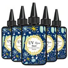 100/200/300/400/500毫升透明硬质UV树脂，升级配方高透明度硬胶，UV固化预混环氧树脂，适用于DIY手工珠宝制作套装，用于树脂浇铸和涂层工艺 - UV Resin - 查看 12