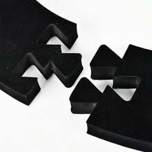 Extended Dartboard Wall Protector EVA Foam Dart Board Surround Backing 71x104cm - Black - View 6