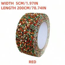 1 捲重型防滑膠帶 - 無殘膠 PE 材質，適用於室內/室外樓梯、泳池和浴室 - 長條設計，易於使用 (1.97 英吋 X 118.08 英吋) Noodpakket - 紅色顆粒防滑膠帶 1 卷 - 查看 13